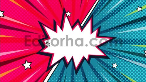 Pop-Out Comic Burst3