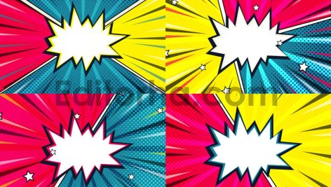 Pop-Out Comic Burst5