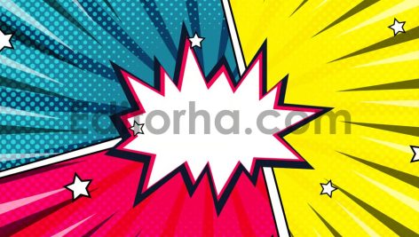 Pop-Out Comic Burst6