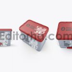 Storage Plastic Container Mockup4
