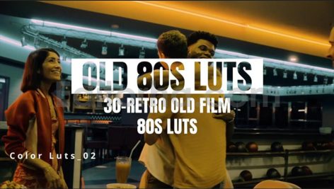 Vintage Retro 80s Color LUTs