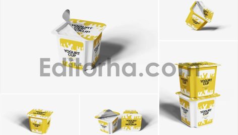 Yogurt Cup Mockup1