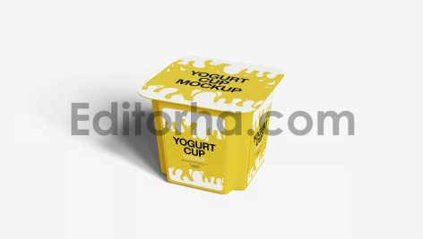 Yogurt Cup Mockup2