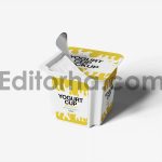 Yogurt Cup Mockup3