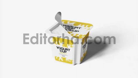 Yogurt Cup Mockup3