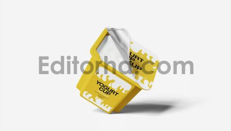 Yogurt Cup Mockup6