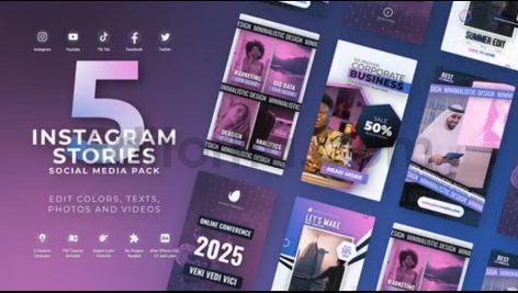 Stories Instagram Pink