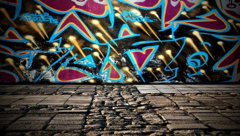 5 Graffiti Wall Texture Pack