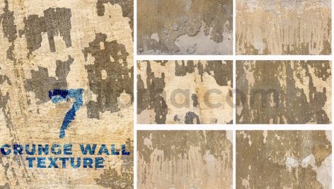 7 Retro Grunge Wall Surface Textures