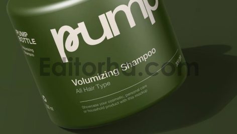 Beauty Product Pump Bottle Mockup2