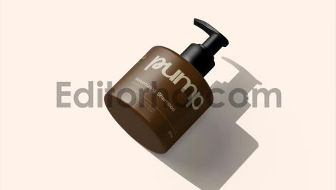 Beauty Product Pump Bottle Mockup4