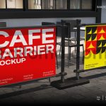 Cafe Barrier Banner Mockup1