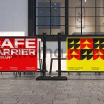 Cafe Barrier Banner Mockup2