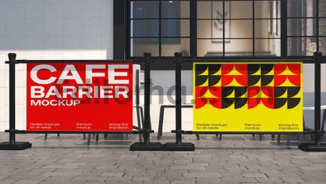 Cafe Barrier Banner Mockup2