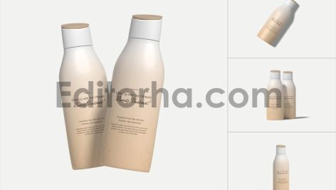 Cosmetic Bottle Mockup1