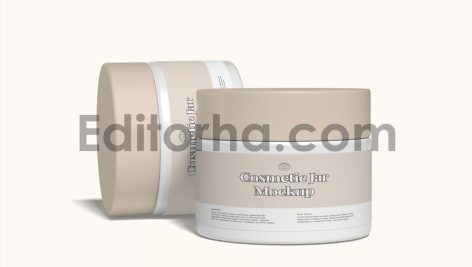 Cosmetic Jar Mockup2