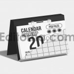 Desk Calendar Mockup2