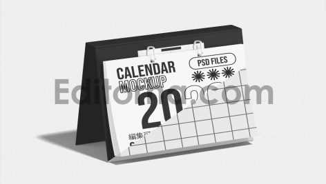 Desk Calendar Mockup2
