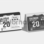 Desk Calendar Mockup3