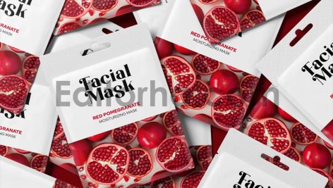 Facial Mask Sachet Mockup1