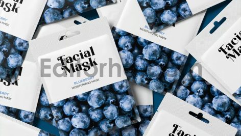 Facial Mask Sachet Mockup3
