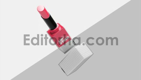 Lipstick Cosmetic Product Mockup2
