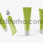 Lotion Cosmetic Tube Mockup2