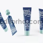 Lotion Cosmetic Tube Mockup3