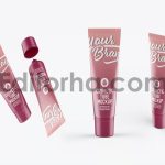 Lotion Cosmetic Tube Mockup4