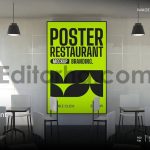 Restaurant Poster Mockup1