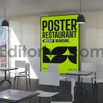 Restaurant Poster Mockup4