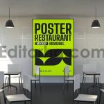 Restaurant Poster Mockup5