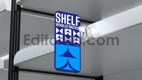 Shelf Wobbler Mockup4