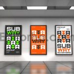 Subway Advertising Mockup4