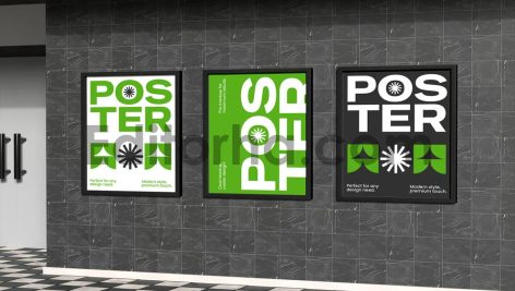 Subway Poster Mockup4